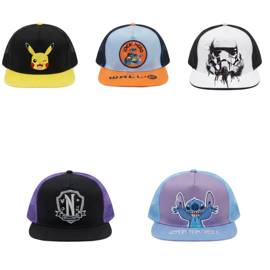 1015 KIDS ASSORTED CHARACTER CAPS (DESIGNS WILL VARY)
