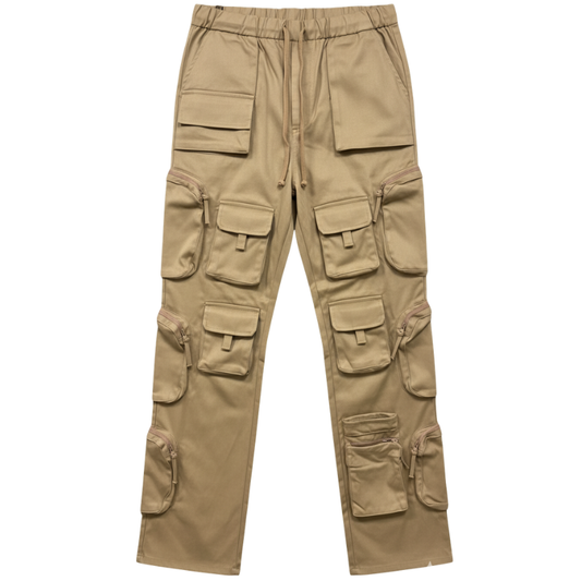 5516 LADIES EX BRAND POCKET ZIP DETAIL CARGOS