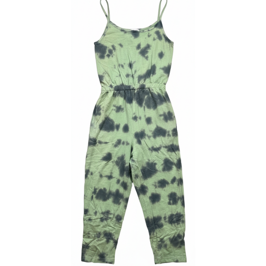 3655 LADIES EX BRAND TIE DYE SWEAT JUMPSUIT