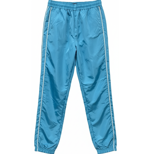 8383 LADIES EX BRAND BLUE SHELL TRACSUIT BOTTOM