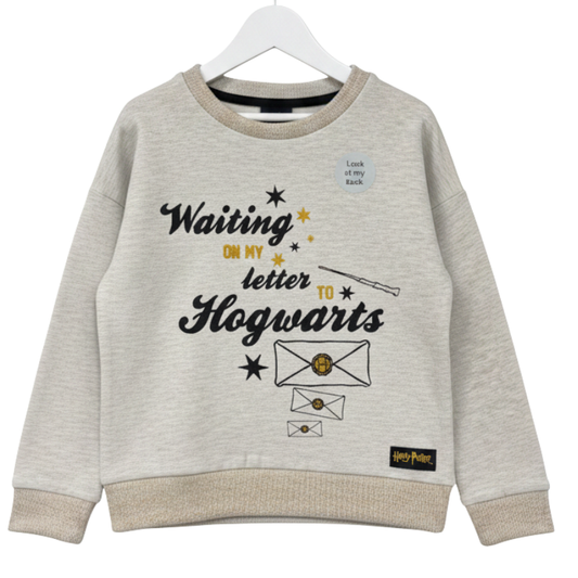 4600 GIRLS LICENSE HARRY POTTER SPARKLE DETAIL SWEATSHIRT