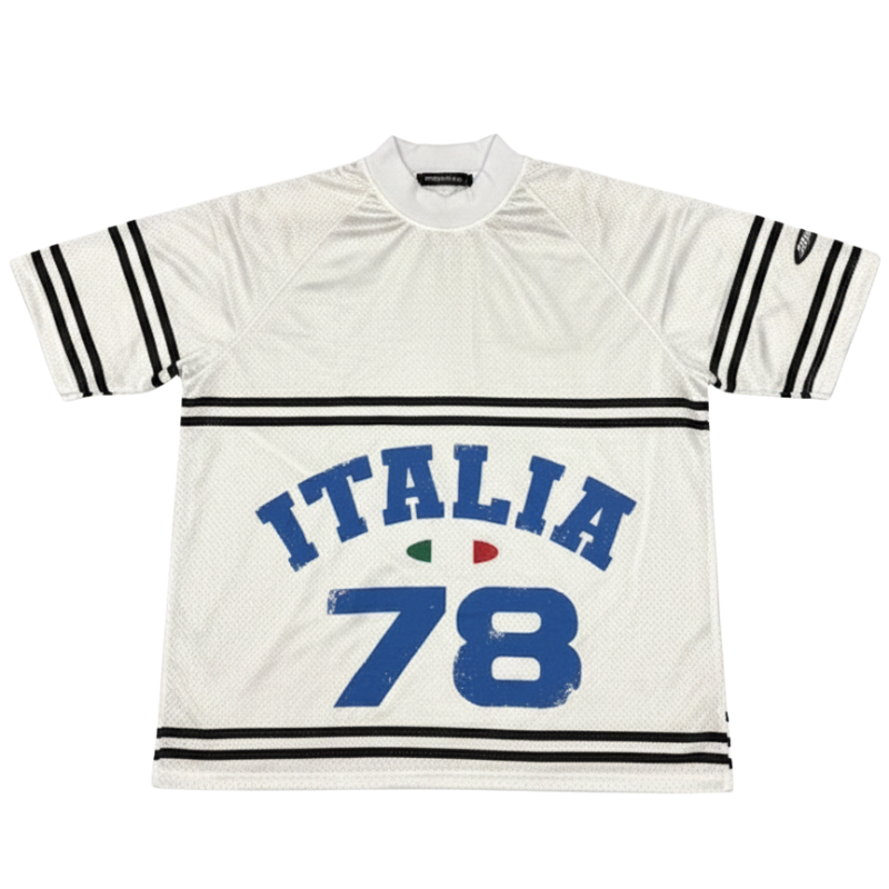 3727 LADIES EX BRAND VARSITY ITALIA BASKETBALL TEE