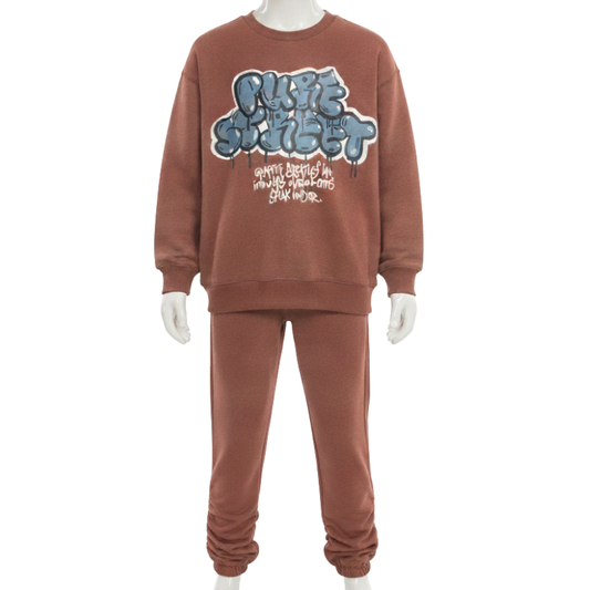 L55  KIDS EX STORE GRAFFITI TRACKSUIT