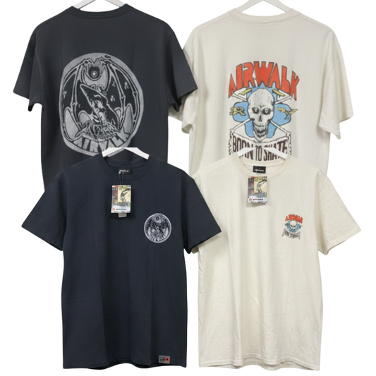 AW12 ADULTS AIRWALK TEES -BOTH PRINTS