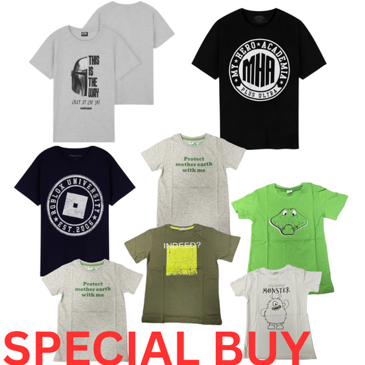 048  BOYS SPECIAL BUY TSHIRT ASSORTMENT