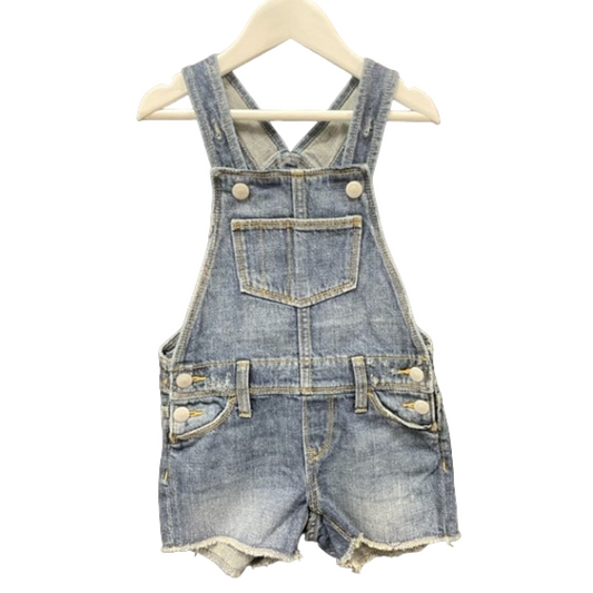 G5 GIRLS EX STORE DARK DENIM DUNGAREES