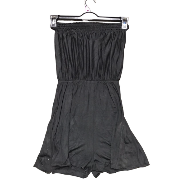6751 GIRLS EX STORE BLACK PLAYSUIT
